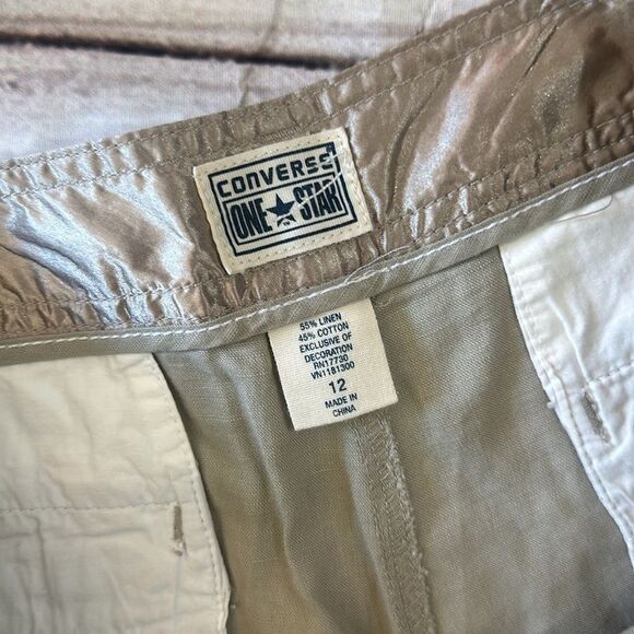 Converse One Star Folded Leg Shorts - Picture 2 of 8